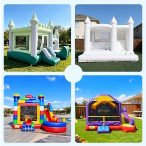 Children's 14 Feet X 14 Feet Bouncy Castle Inflatable Comercial <strong>for</strong> <strong>Sale</strong> <strong>Uk</strong> Oxford Material PVC Material - Product Image 4