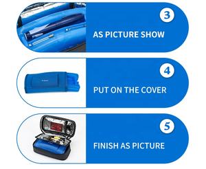 V-coool pena Insulin portabel tas pendingin obat-obatan Insulin Travel Case aluminium Foil kantong es - Product Image 4