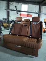 Nuevo Modelo 2024, Sofá Cama Multifuncional con Pantalla Táctil Inteligente, Cajón, Personalizable, Asiento de Coche de Cuero de Aviación