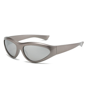 STY20925G nouvelles lunettes <span class=keywords><strong>de</strong></span> sport <span class=keywords><strong>de</strong></span> plein air futuristes Steampunk Y2K lunettes <span class=keywords><strong>de</strong></span> soleil miroir lentille femmes mode équitation lunettes <span class=keywords><strong>de</strong></span> soleil hommes - Product Image 1