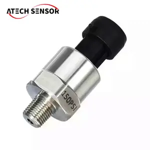 Atech 0 ~ 10bar su basınç sensörü 150 Psi Npt1/8 0.5-4.5v su hava gazı yakıt basınç dönüştürücü