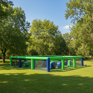 Kits Paint Ball Bunker Gonflable <span class=keywords><strong>Paintball</strong></span> Speedball pour Air Soft NerfArchery Laser Tag Arena - Product Image 1