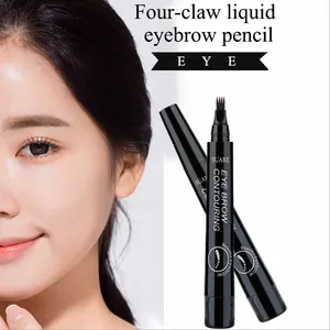 Four Claw Liquid Eyebrow Pencil Waterproof Eyebrow Pencil Brow Pencil Private Label Eyebrow Customized Wholesale