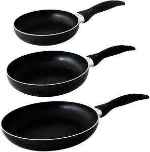 cheap Cookware Sets Cookware Frying Pan Non Coating Copper Pan Set Kitchen Ware fry pan nonstick set