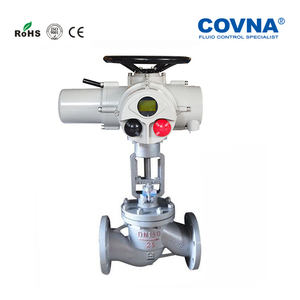 Vanne à clapet en acier moulé COVNA DN50 avec actionneur électrique multi-tours Structure à bride d'expédition rapide pour un contrôle précis de l'eau - Product Image 2