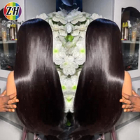 Perruque en cheveux naturels bruts vietnamiens en gros, perruques frontales en dentelle 13x4 pour femmes noires, perruques frontales en dentelle HD, fournisseur de cheveux humains