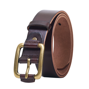 Cinturón de Cuero Genuino para Mujer, Hebilla de Aleación Dorada, Cuero Vacuno de Primera Calidad, Cinturón de Diseño Personalizado de Alta Calidad para Hombre - Product Image 6