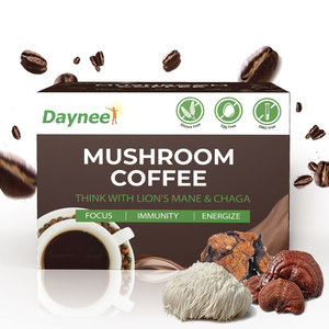 <span class=keywords><strong>Café</strong></span> instantané aux champignons OEM/ODM, mélange de champignons, marque privée, extrait de Reishi, poudre de champignons Mane - Product Image 1