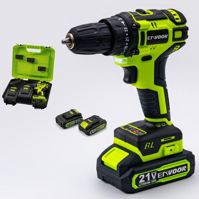 21V Cordless Brushless Impact Drill Driver Cordless Impact Drill