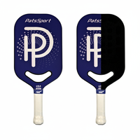 Nouvelle Arrivée 2025 – Raquette de Pickleball Thermoformée Gen4 en Fibre de Carbone Sans Bordure, Logo Personnalisé, Air Throat, Épaisseur 14mm, Entraînement