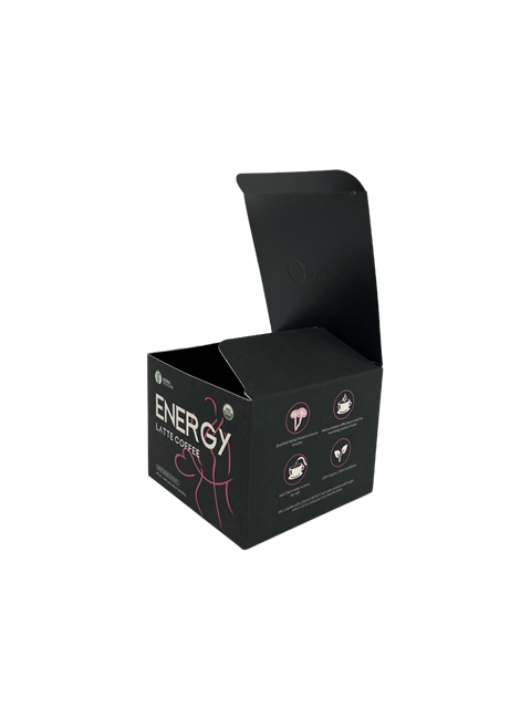 Coffee Package Display Eco-Friendly High-Quality Coffee White Card Paper Rigid Packaging Box