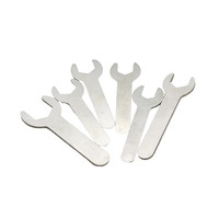 Juego de llaves de vaso hexagonales de acero aleado OEM personalizables, llave plana de boca abierta individual de 21 mm, herramientas manuales