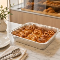 Prix d'usine – Barquettes jetables en aluminium de qualité alimentaire pour l'emballage de produits traiteur, export et cafés
