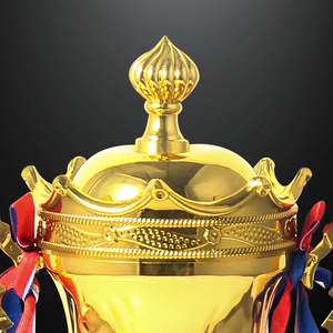 JZ Factory Golden Electroplate Crafts Trofeo <span class=keywords><strong>de</strong></span> metal Fútbol <span class=keywords><strong>Baloncesto</strong></span> Deportes Premio Recuerdo Trofeo Copas para Campeonato - Product Image 3