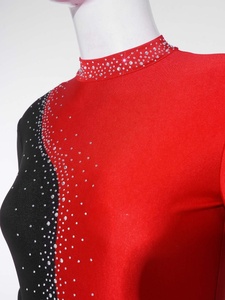 Traje de Danza para Mujer, Mono de Gimnasia, Traje de Cuerpo Entero, para Ballet, Patinaje Artístico, Espectáculos y Eventos - Product Image 4