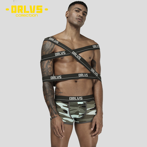 diseño personalizado <span class=keywords><strong>calzoncillos</strong></span> para hombres de los hombres de la ropa interior negro breve boxeadores de la ropa interior - Product Image 3