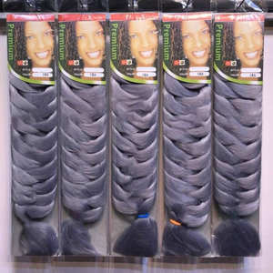 Adecuado <span class=keywords><strong>para</strong></span> mujeres negras <span class=keywords><strong>africanas</strong></span> 26 pulgadas 100g paquete trenzado <span class=keywords><strong>postizo</strong></span> síntesis agua caliente ajuste tejido peluca Paquete de cabello <span class=keywords><strong>trenzas</strong></span> - Product Image 3