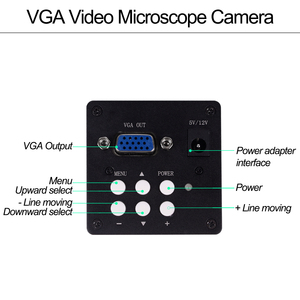 Новая модель VGA 2 МП цифровая видеокамера микроскоп + большая подставка + светодиодная кольцевая лампа для ювелирных изделий набор инструментов для ремонта телефона - Product Image 5