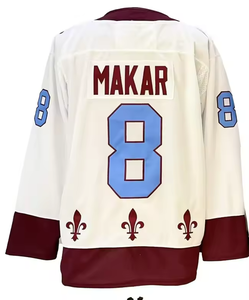 Camisas de Hóquei no Gelo Masculinas Colorado 2026, Costura Superior, Modelos 29 Nathan MacKinnon, 8 Cale Makar, 92 Gabriel Landeskog, 19 Sakic - Product Image 3
