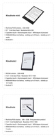 Tablette Android MJK 13,3 pouces avec écran E-Ink, synchronisation cloud en temps réel HD, tablette Android Eink