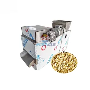 Mesin pengiris badam kacang almond 3mm baja tahan karat untuk dijual