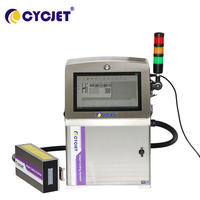 Máquina de Impresión de Inyección de Tinta UV PIJ, Máquina de Codificación de Códigos QR, Códigos de Fecha y Caducidad, Impresora de Inyección de Tinta Piezoeléctrica de Alta Velocidad con Curado UV