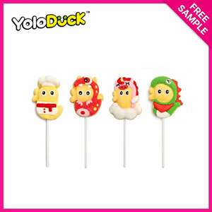 Yoloduck <span class=keywords><strong>Caramelle</strong></span> Marshmallow Certificato Halal 35g, Scatola Regalo di Lecca-lecca al Gusto Frutta - Product Image 2