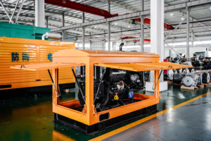 גנרטורים דיזל תלת פאזיים 50 הרץ 60 הרץ עם קירור מים וכיסוי נגד גשם לבית/לסדנה, ניידים, להספקת חשמל - Product Image 5