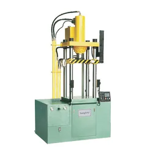 La machine hydraulique à simple action 40T peut former diverses machines en matière plastique
