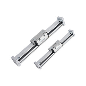 Cilindro sin vástago Festo DGC K DGP 25 32 40 400 500 600 1000 PPV, cuerpo de aluminio, tipo estándar, neumático - Product Image 1
