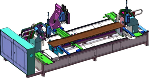Chaîne d'approvisionnement mondiale Centre d'usinage CNC automatique intégré de haute précision pour cadres de porte Rainurage/Sculpture/Perçage du <span class=keywords><strong>bois</strong></span> - Product Image 2