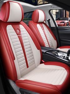 Funda de Asiento Deportiva de Cuero para Automóvil, Juego Completo Universal de 5 Piezas, Ecológica para <span class=keywords><strong>Mini</strong></span> <span class=keywords><strong>Cooper</strong></span> - Product Image 4