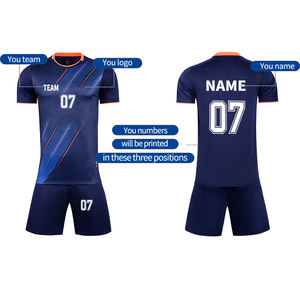 ชุดเสื้อเจอร์ซีย์ฟุตบอลสำหรับผู้ชายเสื้อฟุตบอลเครื่องแบบฟุตบอล - Product Image 2