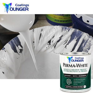 <span class=keywords><strong>Peinture</strong></span> murale blanche mate de qualité supérieure, séchage rapide, longue durée, <span class=keywords><strong>peinture</strong></span> latex intérieure pour la réparation des murs résidentiels et commerciaux - Product Image 1