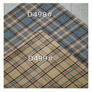 Cổ Phiếu Sẵn Sàng Bán Buôn Sọc Sọc Kiểm Tra Sợi Nhuộm Flannel Vải Người Đàn Ông Của Trường Đồng Phục Áo Sơ Mi Làm Dệt Chất Liệu Cotton Cho Bé Trai - Product Image 2