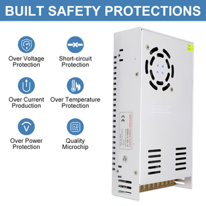 Fuente de Alimentación Conmutada ESann de 110V 220V <span class=keywords><strong>a</strong></span> 24V CC 1A 2A 5A 10A <span class=keywords><strong>15A</strong></span> 20A 30A 40A 50W 120W 240W 360W 500W 720W 800W 1000W - Product Image 5