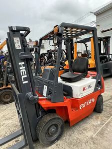 Used HELI CPCD25 CPCD15 1.5Ton Diesel Isuzu Engine 4X4 Drive <b>Forklift</b> for Restaurant Applications-Best Price Hot Sale - Product Image 2