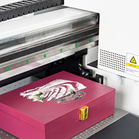 Impresora UV Plana A2 6040 para Impresión 3D en TPU, Vidrio, Cuero y Tubos con Cabezal de Impresión XP600