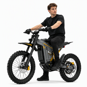 Moto Elettrica da Fuoristrada per Adulti, Motore da 11000W di Picco, Batteria 72V 40Ah, 60MPH, Sospensione Completa, Motore a Trasmissione Centrale - Product Image 1