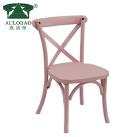 Chaise colorée de résine d'enfants de dos de croix de partie différents types pour des événements