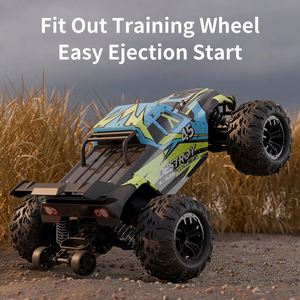 Voiture télécommandée tout-terrain <span class=keywords><strong>4x4</strong></span> en métal RC 1:16, modèle jouet avec moteur brossé, vitesse élevée 35KM/H, 4 canaux, portée 80m, expert en métal - Product Image 6