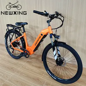 Hot Selling EU warehouse Factory Direct Price Dual Suspension Step Through Fat Tire Ebike 750w 1000w Motor Ebike