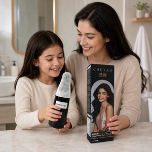 Champú Tinte para el Cabello de Grado Profesional con Logotipo Personalizado, Champú 3 en 1 para Teñir el Cabello de Blanco a Negro - Product Image 5