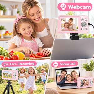 Digital <strong>Camera</strong> 4K FHD Compact <strong>Camera</strong> 48MP 18X Digital Zoom Simple Portable Vlogging <strong>Camera</strong> for Kids Students <strong>Beginner</strong> - Product Image 3