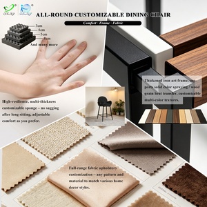 Silla de Bar OKAY, la Mejor Opción, Estilo Moderno y Minimalista, con Reposabrazos, Ligera y de Lujo, Versátil, Ideal para Cafetería, Villa o Casa - Product Image 2