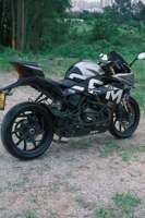 Moto sportive de course 250cc à refroidissement par eau, carénage complet, style course léger, pour adulte