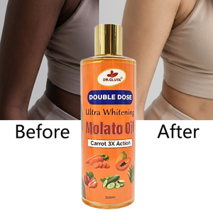 Aceite Esencial Corporal Blanqueador Ultra Doble Dosis a Granel con Aceite Orgánico de Molato, Zanahoria, Papaya y Vitamina C para una Acción <span class=keywords><strong>3X</strong></span> más Potente en el Aclaramiento de la Piel - Product Image 2