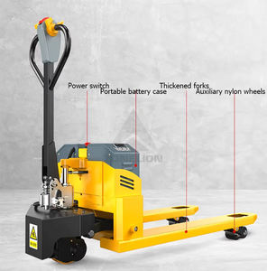 Crics de palette semi-électriques et entièrement électriques de 2-3T en acier de fonte avec la garantie de 1 an pour la manipulation matérielle et la logistique - Product Image 6