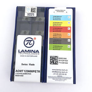 AOMT123608PETR-LT30เม็ดมีดคาร์ไบด์สำหรับกัดตัดแบบดั้งเดิม - Product Image 4