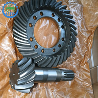 Repuestos para Tractor CAR65598 83957800, Juego de Engranajes Cónicos para Eje Delantero, Corona y Piñón 11/32T, Compatible con NH